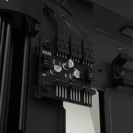 Corsair iCUE 5000X RGB Midi Torre PC Negro, Vidrio Templado, Soporte para ATX, 3 Ventiladores 120mm