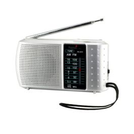 SAMI Radio 2 Bandas AM/FM con Auriculares Horizontal para Escuchar Acostado, Receptor Portátil