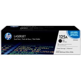 HP Tóner 125A CB540AD Negro Doble Pack Precio: 197.4999994. SKU: B1AC2D3VNY