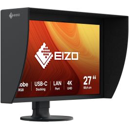 Eizo CG2700X Monitor 27" 4K Ultra HD IPS HDMI DP USB-C 16:9 con Soporte Ajustable y 94W Power Delivery, Negro