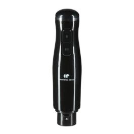 Continental Edison CEHB01 Licuadora de inmersión manual 400W, eje metal, función Turbo, vaso 550ml, batidor - Negro