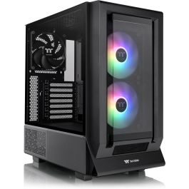 Thermaltake Ceres 350 MX Caja PC Midi Tower Negra con 2 Ventiladores de 140mm Preinstalados
