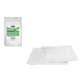 Bandeja de Aperitivos Algon Rectangular 18 x 26 cm 3 Piezas (24 Unidades)