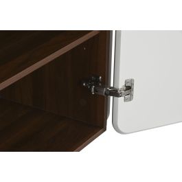 Buffet Moderno DKD Home Decor Blanco Marron 41.5 x 80 x 183 cm Buffet Moderno DKD Home Decor Blanco Marron 41.5 x 80 x 183 cm