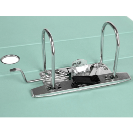 Liderpapel Archivador de Palanca System A4 Color Menta, Lomo 80 mm