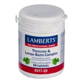 LAMBERTS Complejo de Teanina y Bálsamo de Limón 60 Comprimidos - Con L-Teanina, B vitaminas y Ácido Pantoténico Precio: 32.5000005. SKU: B16MDCDW6J