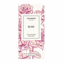 Chanson D'Eau Les Eaux du Monde ROSE Eau de Toilette para Mujer, Fragancia Floral de Rosas con Pomelo y Lichi, Vapo 100 ml