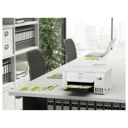 Epson EcoTank ET-2876 Impresora de Inyección de Tinta a Color A4 Wifi Blanco