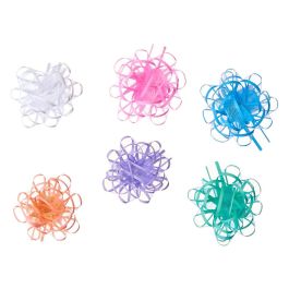 Pvc 72 Lazos Visillo 6 Color Pasteles 5,8Cm Pincello (12 Unidades) Pvc 72 Lazos Visillo 6 Color Pasteles 5,8Cm Pincello (12 Unidades)