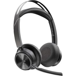 HP VFOCUS2-M Auriculares Microsoft Teams USB-A con Cancelación de Ruido Híbrida y Tecnología Acoustic Fence