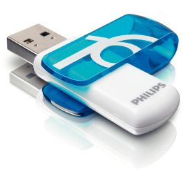 Philips Unidad Flash USB 2.0 16GB Vivid Edition Ocean Blue FM16FD05B/00 Precio: 8.6394. SKU: B1HAN45ESG