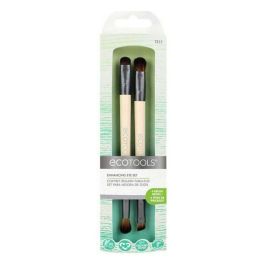 Ecotools Eye Enhancing Duo Set de Pinceles de Ojos 2 Piezas con 4 Cabezales para Sombras y Maquillaje Profesional Vegano Precio: 6.69000046. SKU: S0571984
