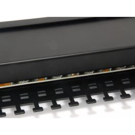 EQUIP Patchpanel 24x RJ45 Cat6 FTP 19" 1U Negro