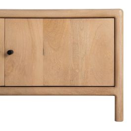 Mueble Tv Natural Madera de Mango Salón 190 X 40 X 45 cm