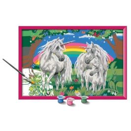 Ravensburger 25849 Kit de pintura por números CreArt Kids Unicorn Land 31 x 21 cm a partir de 9 años
