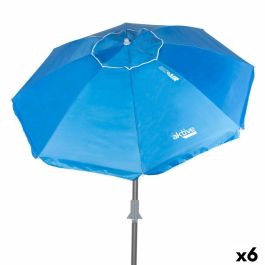 Sombrilla Aktive Azul 200 x 205 x 200 cm (6 Unidades) Precio: 137.50000044. SKU: B127PRJ9VE