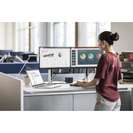 HP Thunderbolt Dock 280W G4 con Cable Combo - Base de Conexión USB-C Thunderbolt 4 para Múltiples Sistemas Operativos y hasta Cuatro Pantallas 4K