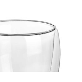 Vivalto Vaso de Vidrio Borosilicato 245 ml, 8x8x8 cm, Transparente (24 Unidades) Vivalto Vaso de Vidrio Borosilicato 245 ml, 8x8x8 cm, Transparente (24 Unidades)