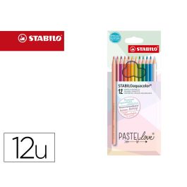 Lapices De Colores Stabilo Aquacolor Acuarelables Pastel Love Estuche Carton De 12 Colores Surtidos Precio: 5.68999959. SKU: B1E6ZGKK83