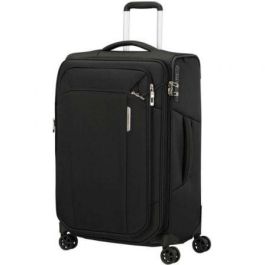 Maleta Mediana Samsonite Respark Expansible 67cm/ 66x43x33cm/ 4 Ruedas/ Negra