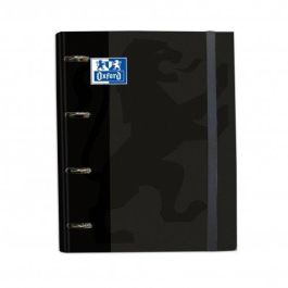 Oxford Carpeta Anillas 4x35 mm Classic Europeanbinder C-Recambio 100H A4+ 5x5 T-Extradura Negro - Lomo ergonómico, cierre elástico, SCRIBZEE Precio: 11.49999972. SKU: S8414512