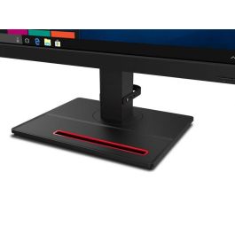 Lenovo T27q-20 ThinkVision Monitor 27" WQHD 2560x1440 IPS Sin Bordes NearEdgeless Óptimo Productividad Multitarea