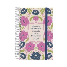 Finocam E5-117x181 mm 1Dp Agenda Espiral Design Collection Tapa PP Imposible 2026 Diaria con Goma Elástica y Esquinas Microperforadas Precio: 10.50000006. SKU: B15L9ELFV6