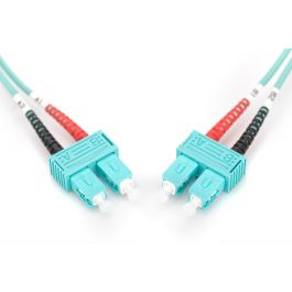 Digitus Cable de Fibra Óptica Multimodo Duplex OM3 SC a SC 1m