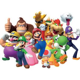 Ravensburger 4005556260638 Labyrinth Super Mario Juego de Mesa