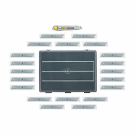 Stanley Promopack de Cuchillas en Caja Surtida