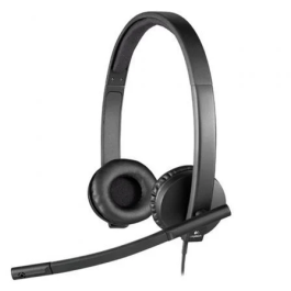 Logitech H570e Auricular Biaural Estéreo con Micrófono, USB 2.0, Negro Precio: 43.79000043. SKU: S5602594