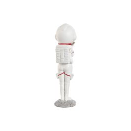 DKD Home Decor Figura Urban Astronaut Girl Blanco Rojo Azul Dorado Resina 7 x 25 x 11 cm (2 Unidades)