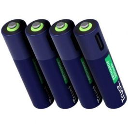 Pack de 4 Pilas AAA Trust 25671/ Recargables Pack de 4 Pilas AAA Trust 25671/ Recargables