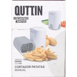Quttin Cortador de Patatas 10.4 cm Largo x 9.2 cm Ancho x 15.3 cm Alto