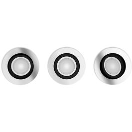 Philips Hue White Ambiance Milliskin Einbaustrahler 3 flg. Aluminio 3x350lm