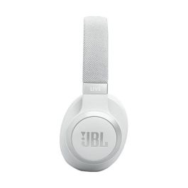 JBL LIVE 770 NC Auriculares Diadema Inalámbricos con Cancelación Activa de Ruido (ANC), Bluetooth 5.3, Autonomía 50h, Blanco