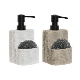 Dosificador Glam DKD Home Decor Gris Claro Beige 8 x 18 x 9 cm (2 Unidades) Precio: 22.58999941. SKU: B1BK5YDTGH