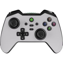 GENESIS Mangan 400 Gamepad Inalámbrico Bluetooth Blanco para PC, Switch, Android, iOS. Precisión, Vibración, Joysticks Analógicos