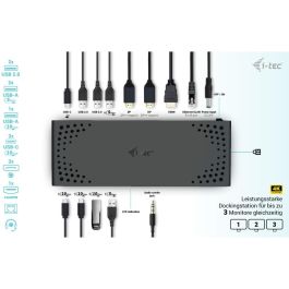 Funda para Teclado i-Tec C31TRIPLE4KDOCKPD