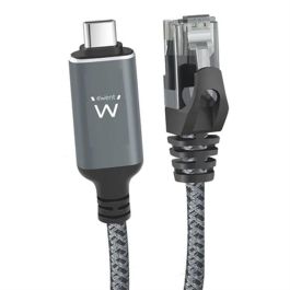 Ewent EC2002 Cable de Red Ethernet USB-C a RJ45 Cat6 Gigabit 1 Gbit/s 2m Negro Gris Conexión Estable Portátiles Tablets MacBook iPad Precio: 18.49999976. SKU: B1DPKNRPP5