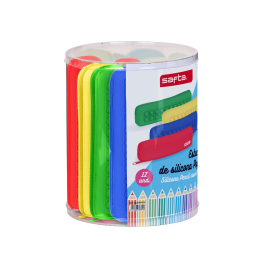 Estuche Escolar Safta Pop It Multicolor Estrecho (12 Piezas) Precio: 55.98999967. SKU: S4306546