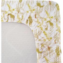 Domiva DOM1735259961201 Sábana bajera de punto Luna de Miel 60 x 120 cm Algodón elástico OEKO-TEX