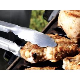 Pinzas Barbacoa Wood 23Cm Algon Bbq (24 Unidades)