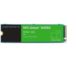 Western Digital WDS200T3G0C Disco SSD WD Green SN350 2TB M.2 2280 PCIe NVMe hasta 3200MB/s Lectura para mejora rendimiento PC