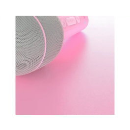 Wondee Micrófono Karaoke Mob Altavoz Marshmallow Portátil Inalámbrico con Efectos de Sonido y Bolsa de Algodón Reciclado