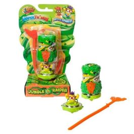 Magic Box Superthings Battle Spinners de Plástico | Pack 1 Spinner y 1 Superthing Exclusivo | Modelos Surtidos | Edad 4-9 Años