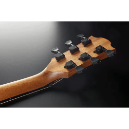 LAG Guitarra Acústica Auditorium Cutway A/E Sauvage Especia Electroacústica Folk Tapa Sólida Brankowood Acabado Satinado Relic Cutaway