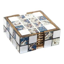 Posavasos DKD Home Decor Resina Madera MDF (6 pcs) Precio: 16.78999993. SKU: B1CF7FETHW