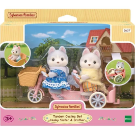 Sylvanian Families Hermanos Husky y su Tándem Precio: 38.78999971. SKU: B15J9ZF9D5