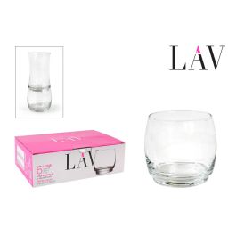 Set de 6 vasos de vidrio Lune 325 cc - Lav (8 Cajas) Precio: 49.69000036. SKU: B138EAH7YF